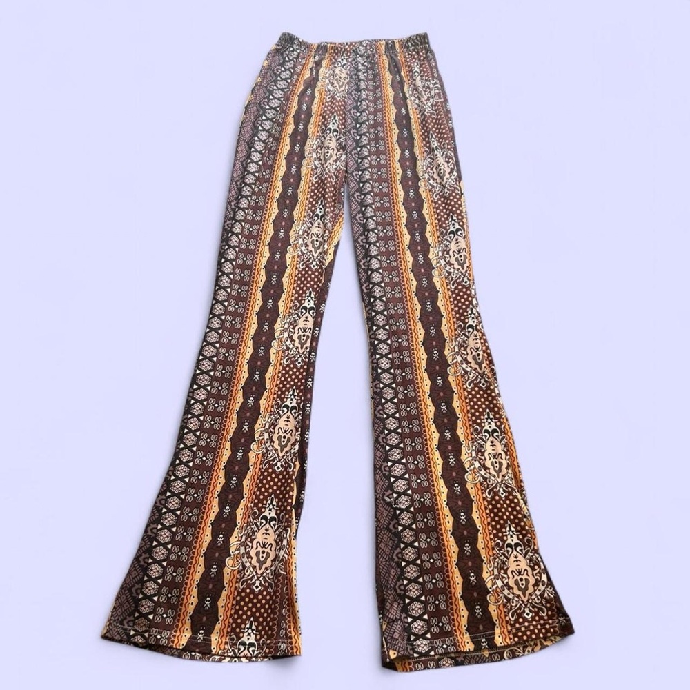 Boho Flare Leggings Small